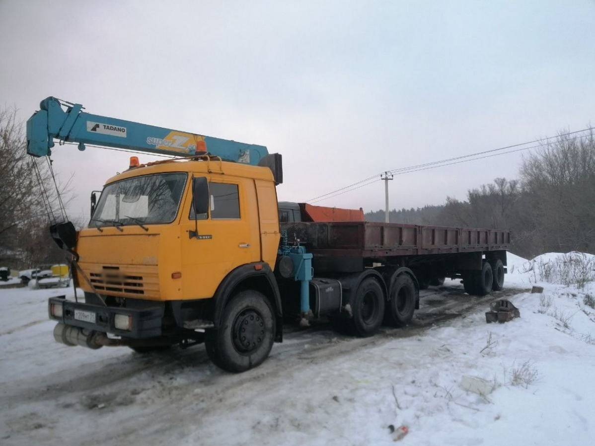 Манипулятор Длинномер КМУ 3 тонны в аренду в Челябинске круглосуточно по  низкой цене